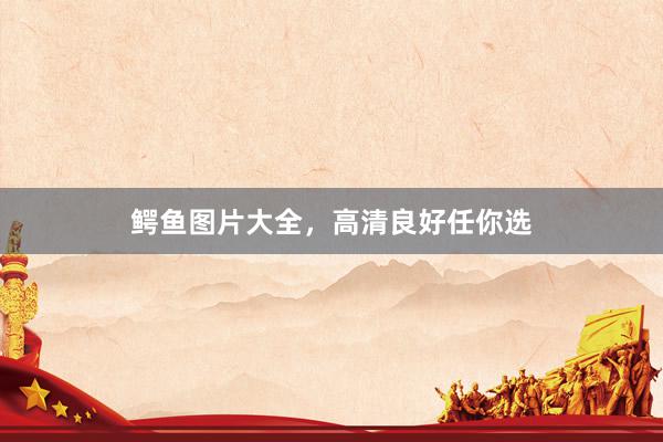 鳄鱼图片大全，高清良好任你选